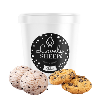 Lovely Sheep Glace Gelato Cookie Petit Pot 120ml