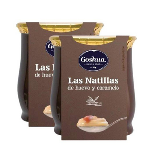Crème vanille au caramel 2x135g - GOSHUA