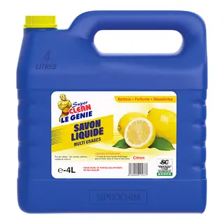 Savon Liquide Citron 4L Super Clean