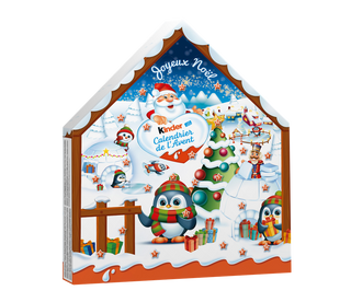 Calendrier de l'Avent chalet KINDER, 184g