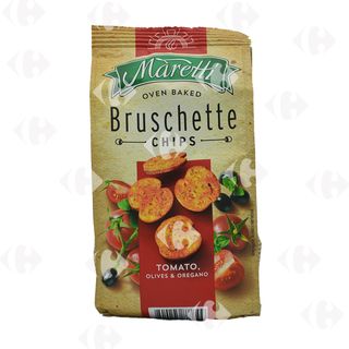 Maretti Bruschette Croûtons Tomate Olive Origan - 70g /390286