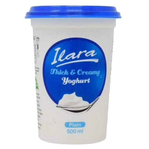 Ilara Thick And Creamy Plain Yoghurt 500ml