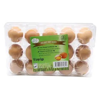 Wingu Organic Eggs 15Pcs
