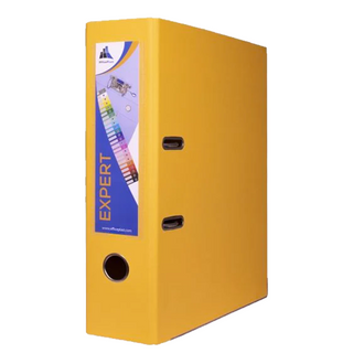 Classeur Expert Jaune Dos 80mm - 133