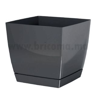 Bac À Fleurs Decoratif Coubi Avec Soucoupe 24 Cm-102621