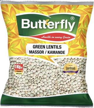 Butterfly 1Kg Masoor Whole(Kamande)