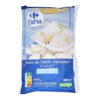 Noix de Saint-Jacques Sans Corail Carrefour 300g