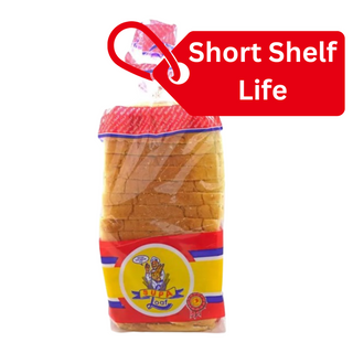 Outlet Supa Loaf White Bread 800G