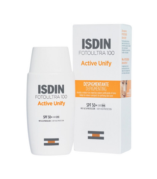 ISDIN FOTOULTRA 100 INVISIBLE ACTIVE UNIFY 50+SPF CORRIGE TRANSPARENT 50ML