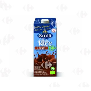 Scotti Boisson Végétale Riz Cacao 1L
