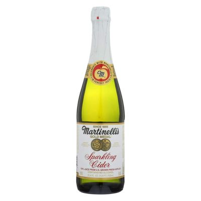 Martinellis Gold Medal Sparkling Apple Cider 750Ml