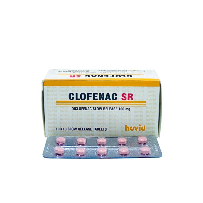 Hovid Clofenac 100Mg Sr Tablets, 10X10 Pack