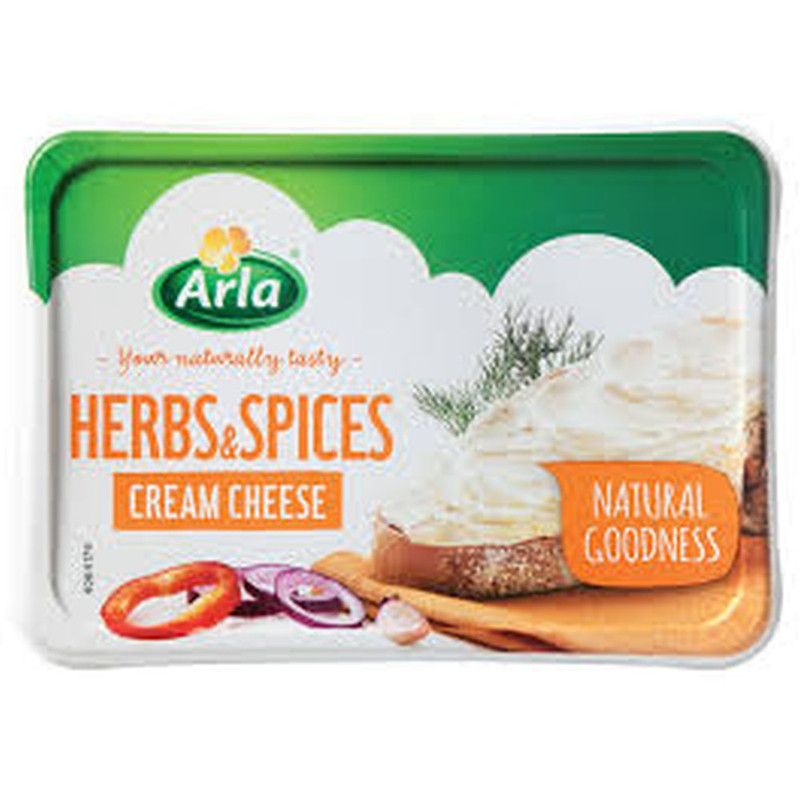 Arla Herbs & Spices Cream Cheese 200G