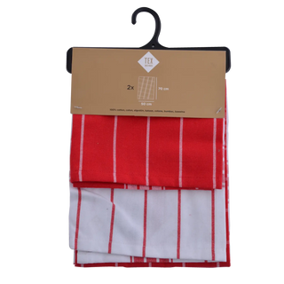 H18-Lot De2 Torcho Careaux Red