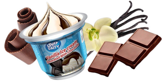 Daity Luxury cup-Vanilla ice cream 100g