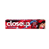 Closeup triple fresh red hot toothpaste 60g