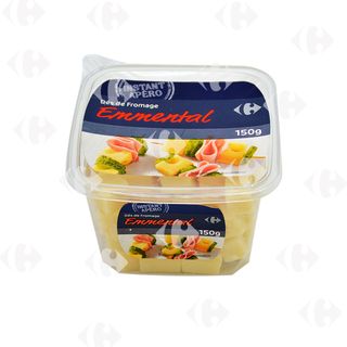 Emmental en dés Carrefour 150g