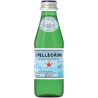San pellegrino Eau minérale gazeuse en verre 25cl