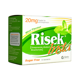 Risek Insta Sachets 20Mg 10S