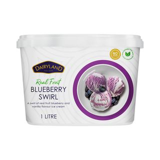 Dairyland Ice Cream Blueberry Swirl 1L
