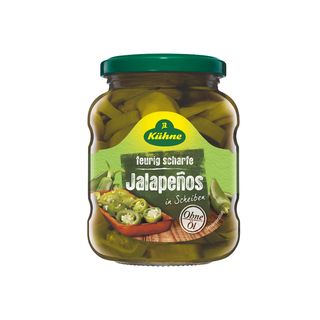Piments Jalapeno En Tranches 330G - Kühne