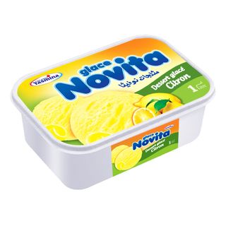 Crème Glacée Novita Citron Bac Yasmina 1L