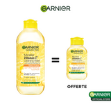 Lot Garnier Skin Active Eau Micellaire Vitmaine C 400Ml = Format Voyage 100Ml