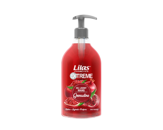 LILAS COSMETICS Gel lavant mains Grenadine 500ml