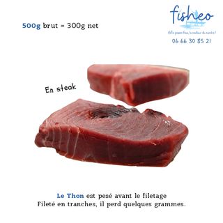 Steaks de Thon (500g)