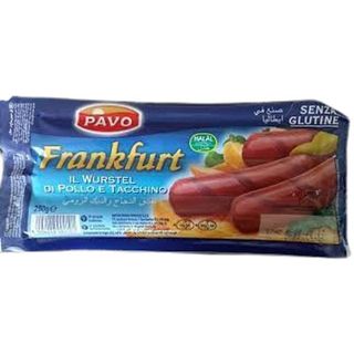 Pavo Frankfurter 250G