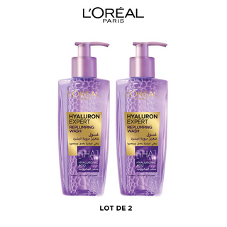 Lot de 2 Gels Nettoyants Hyaluron 200 ml