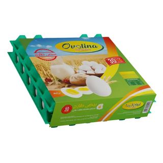 Œufs Frais Jaune Ovolina 30 Pièces - 018