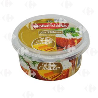 Les Délices de La Hollandaise Goût Cheddar 150g