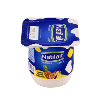 Yaourt aromatisé fruits exotiques NATILAIT 100GR  - 969