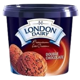 LONDON DAIRY DOUBLE CHOCOLATE CUP 125ML