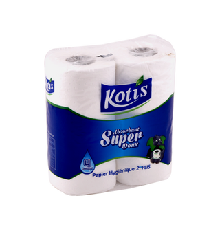 Papier hygiénique décor KOTIS 4 rouleaux - 161
