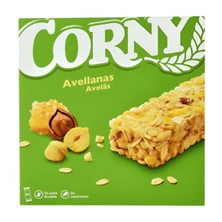 Barres Noisette Corny 6X25g