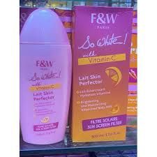 F & W So White Moist. Body Milk 500Ml