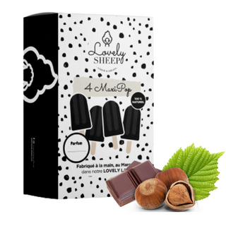 Lovely Sheep Glace MaxiPops Gelato Choconoisette x4 Unités