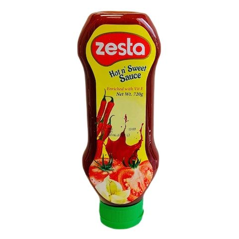 Zesta Hot &Sweet Sauce 720g