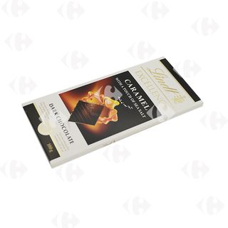 Lindt Excellence Caramel Pointe de Sel Chocolat Noir 100g