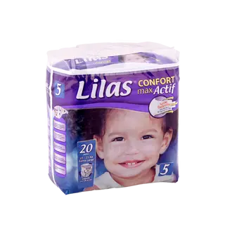 Couche bébé LILAS 20 pièces  - 813