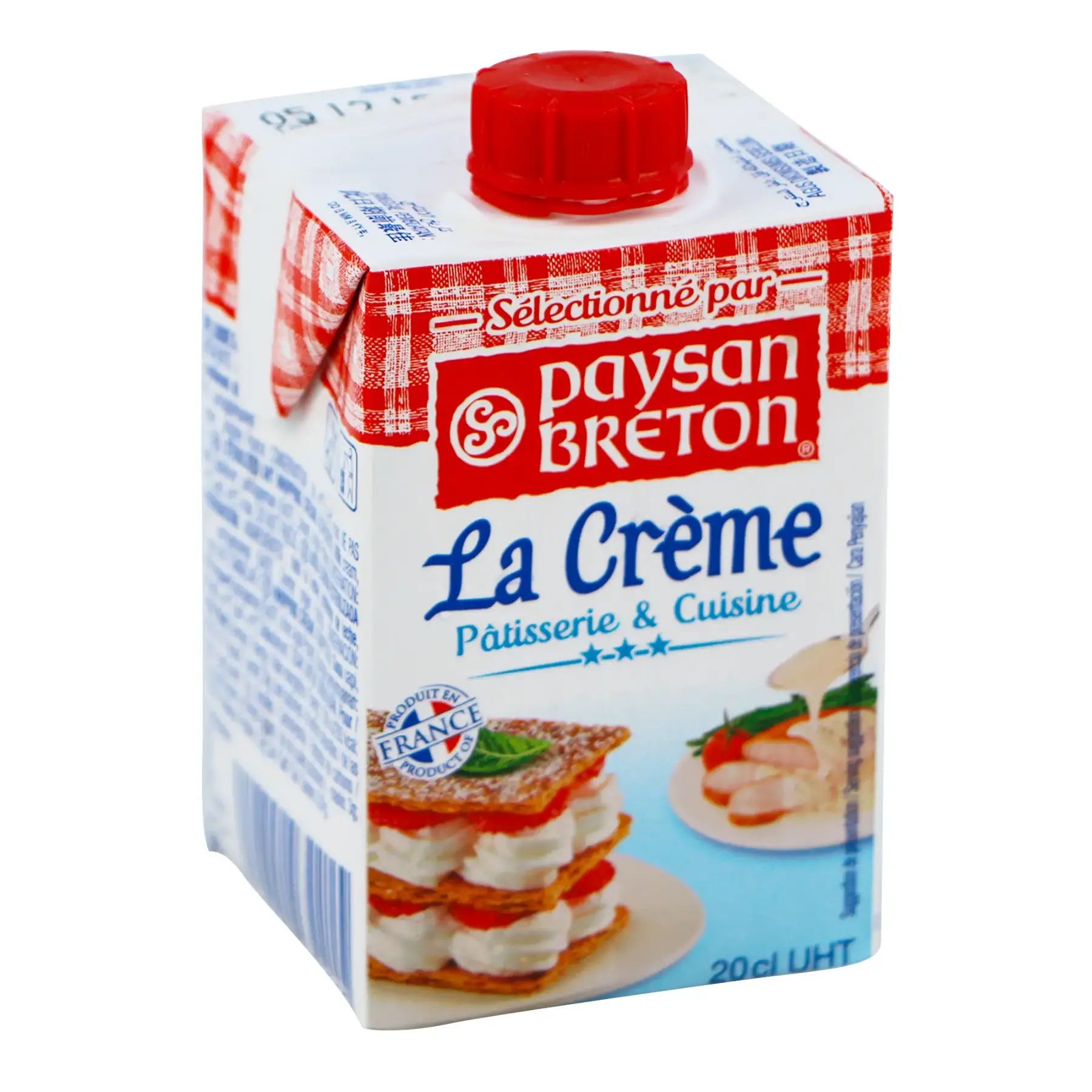 Crèmes Fraiches, Crèmes de Cuisson