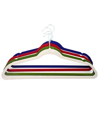 Cintre En Velour En Couleurs Pastel Set De 4 Pieces-962532-