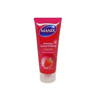 MANIX GEL DE MASSAGE GOURMAND FRAISE 200ML
