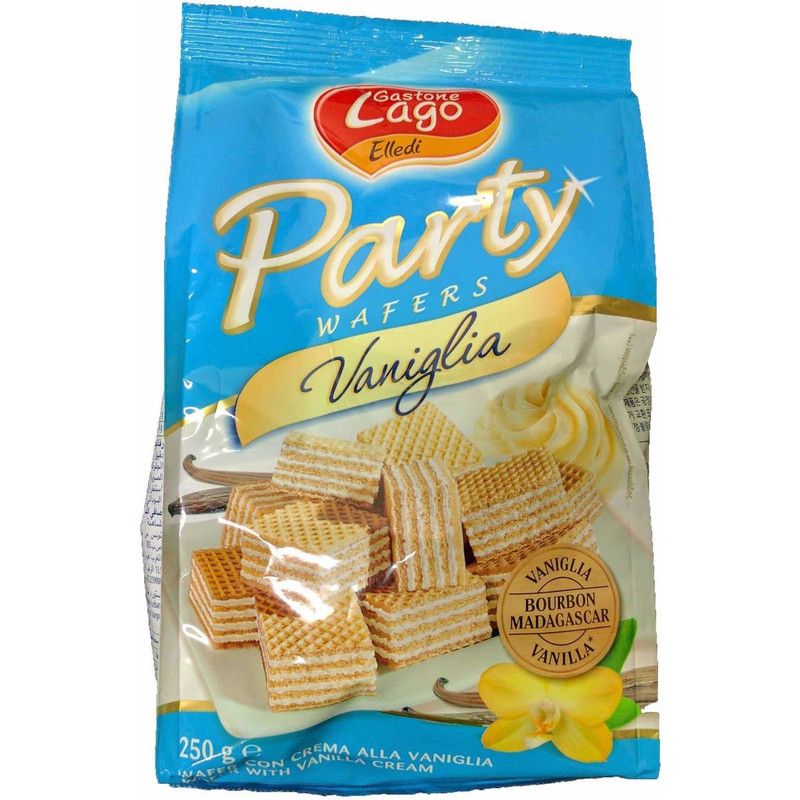 Elledi g/l Party Wafers+Vanilla Crm 250G