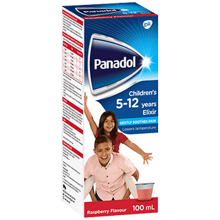 Panadol Children's Raspberry Elixir, 100ml