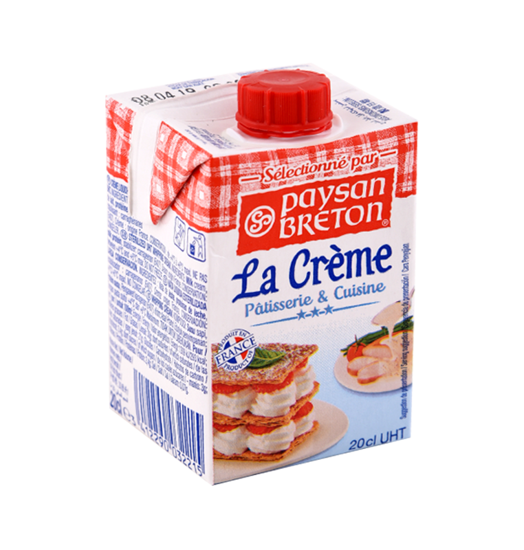 Crèmes Fraiches, Crèmes de Cuisson
