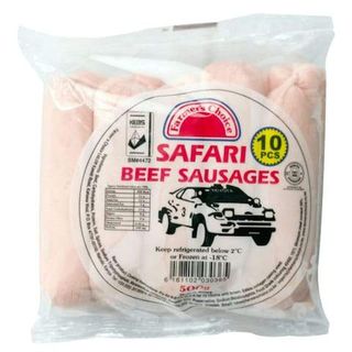 Farmers C/Safari Beef Sausages 500G