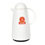 Thermos Blanc et Beige 1L.